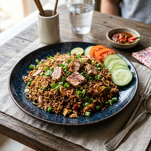 Inspirasi Nasi & Lauk Tuna Darin